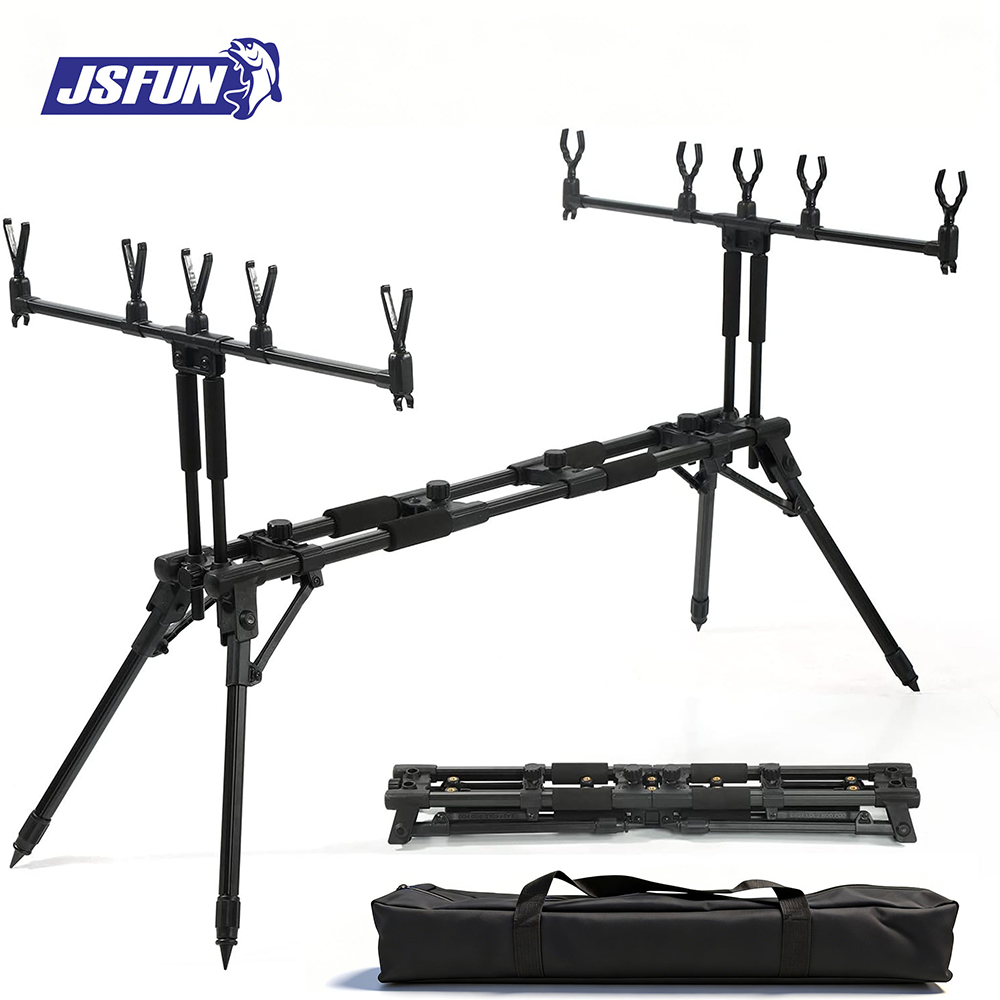 JSFUN  Adjustable 5-Rod Fishin - đánh giá và giá Fishing Rod Rack