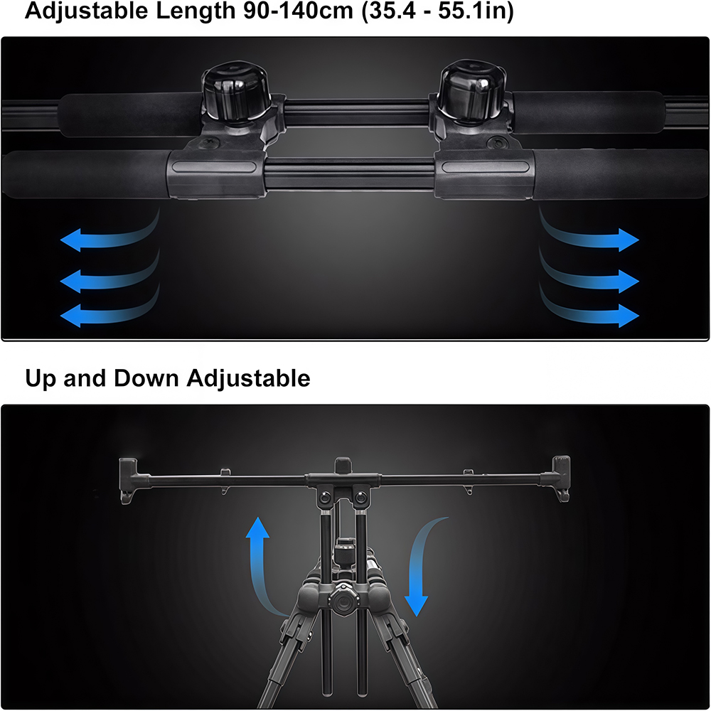JSFUN  Adjustable 5-Rod Fishin - đánh giá và giá Fishing Rod Rack