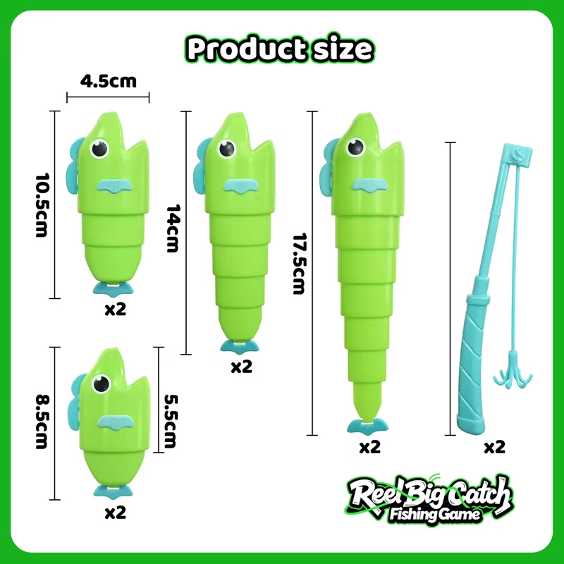 1-2 Player Competitive Fishing - đánh giá và giá Fishing Rod Casting