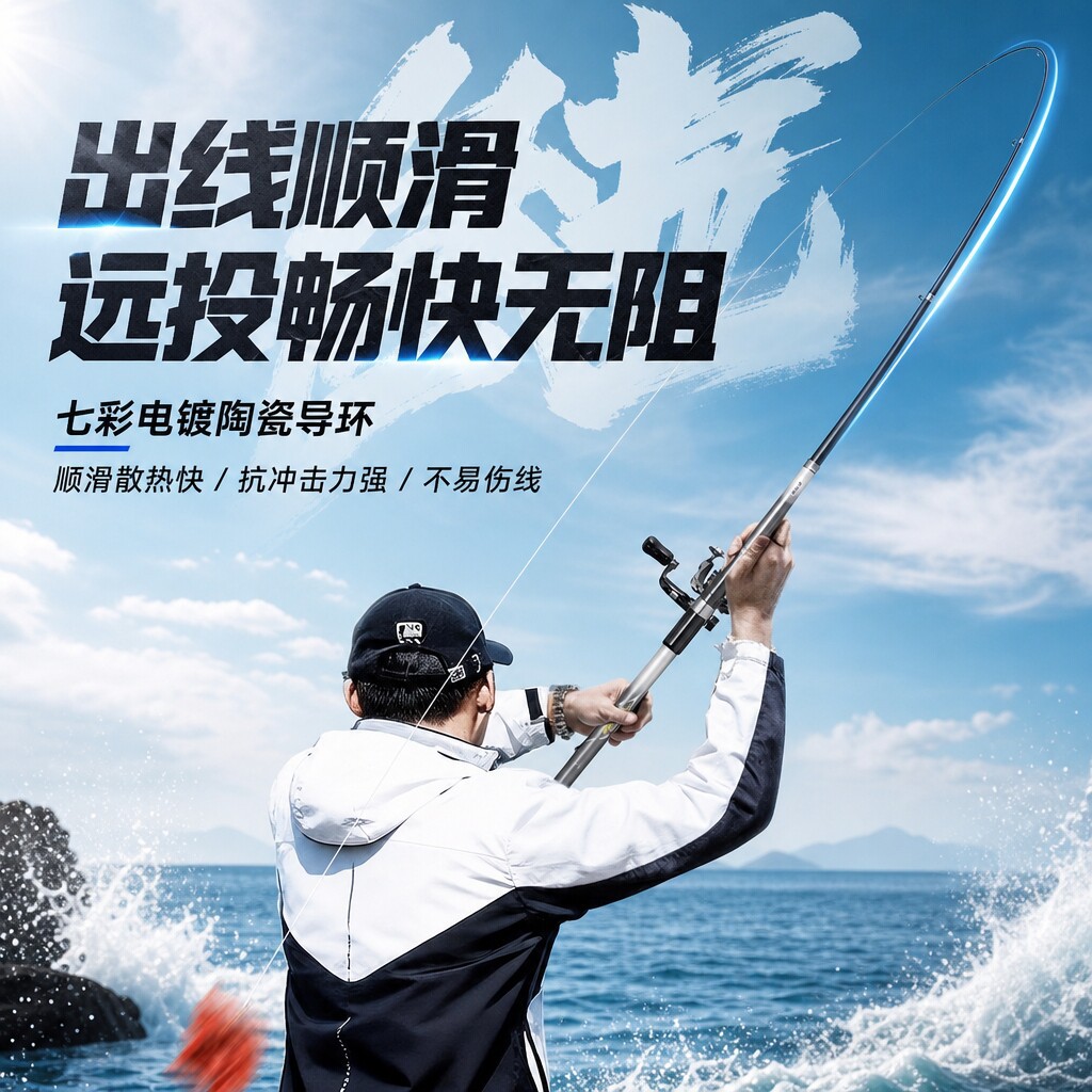 Yuzhiyuan AK Sea Rod II Super  - đánh giá và giá Fishing Rod Surf