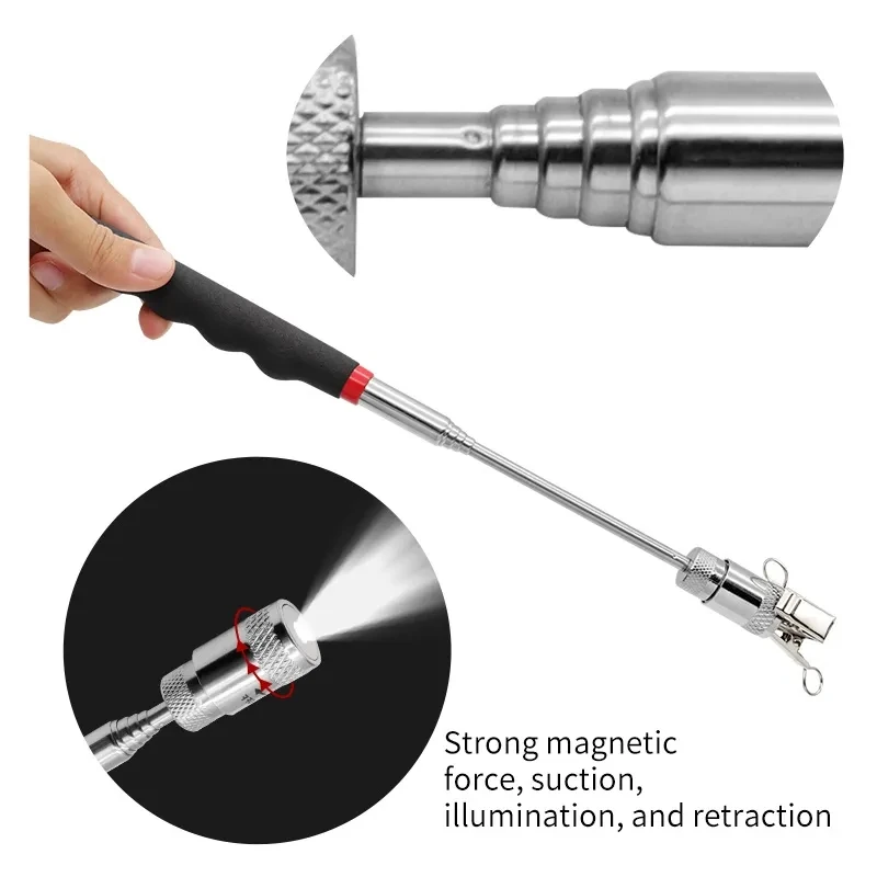 Telescopic Magnetic Pen Extend - đánh giá và giá Fishing Rod Travel