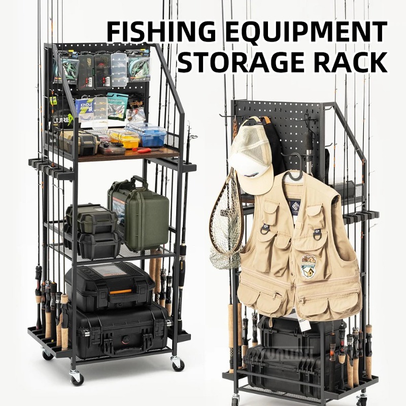 Fishing Genuine Shelf, Fishing - đánh giá và giá Fishing Rod Rack