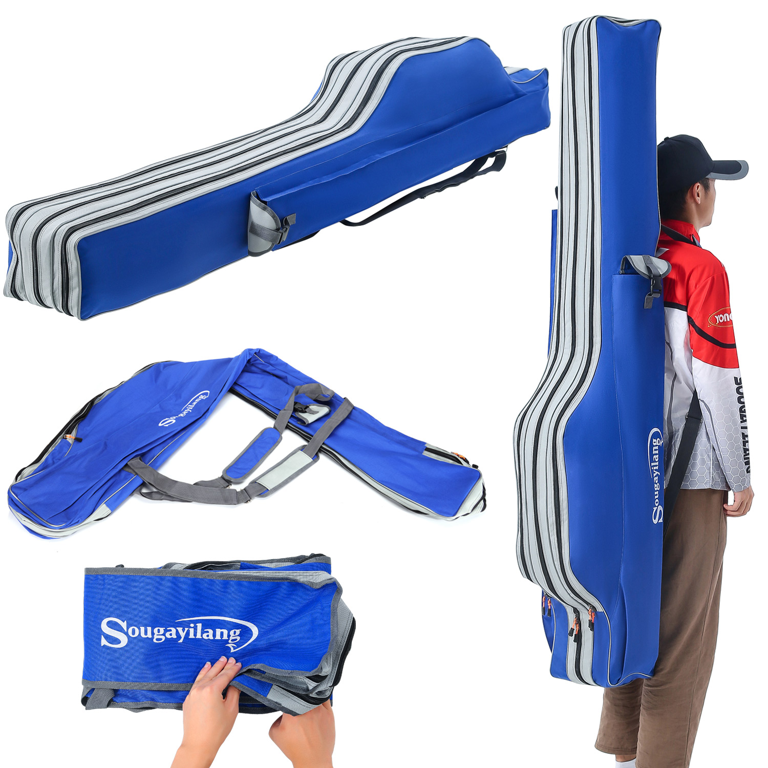 Sougayilang Fishing Rod Bag 3  - đánh giá và giá Fishing Rod Case