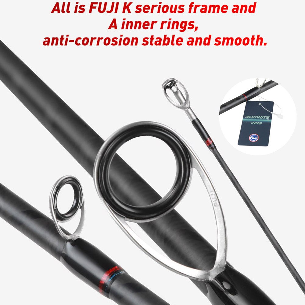 Egi Rod mực thu hút Rod 2.58M  - đánh giá và giá Fishing Rod Surf