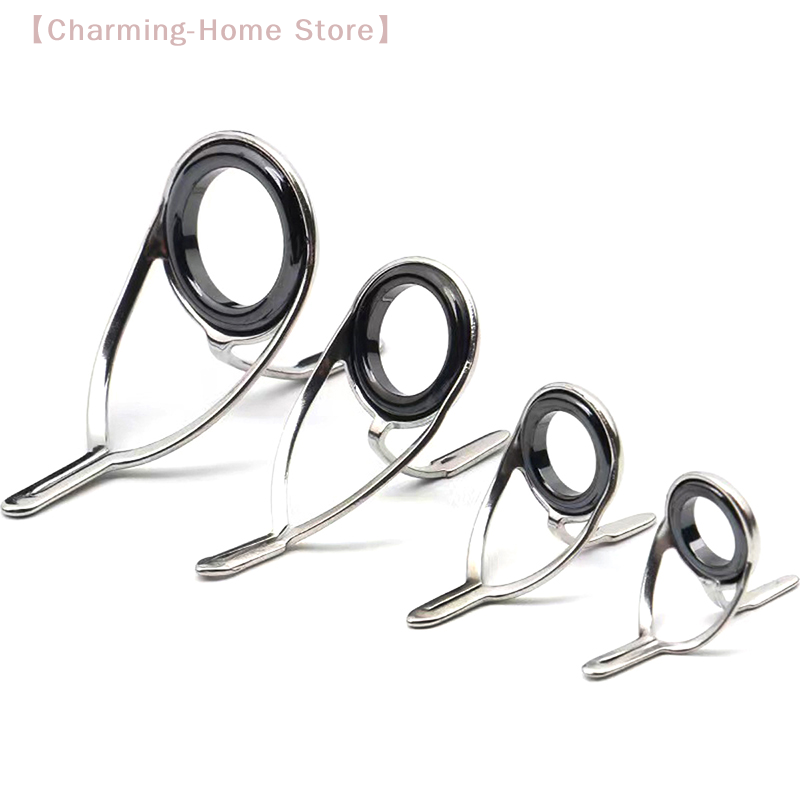 【M】4Pcs Stainless Steel Fishin - đánh giá và giá Fishing Rod Guide Replacement